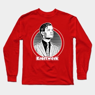 Kraftwerk //// Retro Style Fan Art Design Long Sleeve T-Shirt